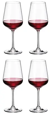 Buy Wine Glasses 450ml SIRA Bohemia Crystal Pack Of 4 • 19.99£