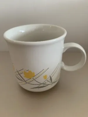 Buy Staffordshire Tableware England Yellow Flower  Design Cup Mug In Vgc • 3.50£
