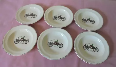 Buy Vintage Set Of 6 Alfred Meakin Plates,trinket,pin Dishes Ford's First Car 1896 • 4.99£