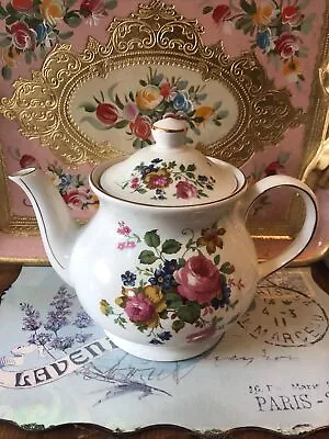 Buy Sadler ‘Olde Chintz’ Teapot -Made In England 2 Pint • 20£