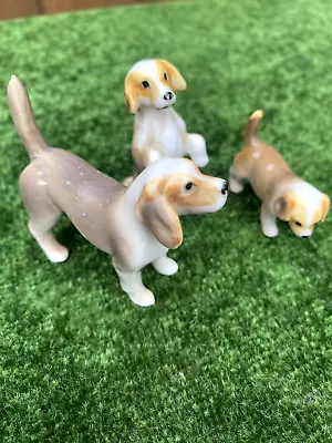 Buy Beswick ? Miniature Dogs Trio Beagle Dog • 15£
