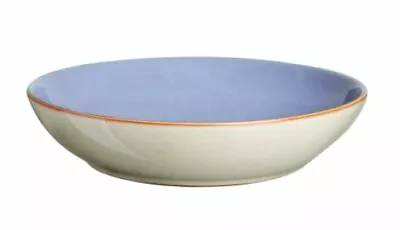 Buy DENBY Pottery Heritage Fountain Blue Pasta Bowl First Quality • 21.99£