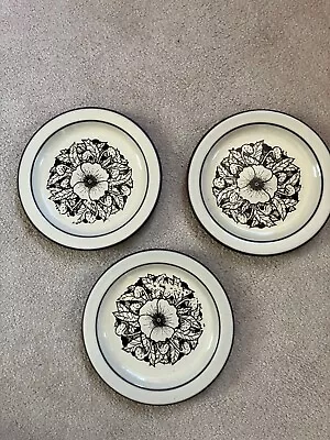 Buy Hornsea ' Cornrose '   Floral Pattern Side Plates X 3 -  Excellent Condition. • 9.95£