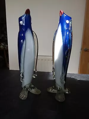 Buy Murana Glass Vintage Penguin Vases • 40£