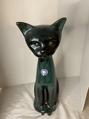 Buy  Blue Mountain Pottery 14” Large Cat Figurine Canada Sculpture Collectible • 61.67£