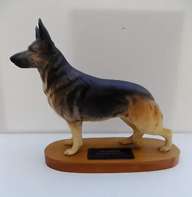 Buy Beswick Figurine German Shepherd Dog On Plinth • 40£