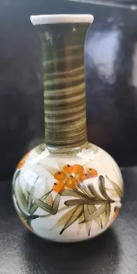 Buy Jersey Pottery   Single Bud Vase, Hand Painted • 4.50£