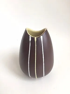 Buy West German Tulip Vase Art Pottery Germany Fat Lava 582/12 • 12.50£