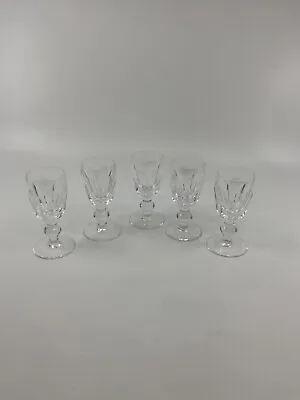 Buy Lead Crystal Shot Glasses Set Of  5  Sh 7 • 14.99£