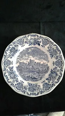 Buy Unicorn Tableware Royal Homes Of Britain Blue And White Plate  • 2.99£