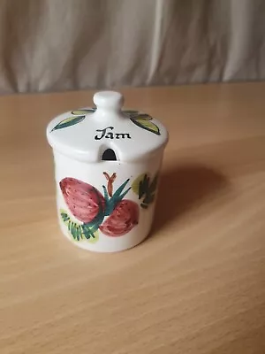 Buy Jam Jar Pot Container Toni Raymond Pottery Lidded Vintage Preserve England • 5.99£