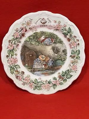 Buy Royal Doulton Brambly Hedge 1997 Year Plate 20cm 1st Quality • 49.99£
