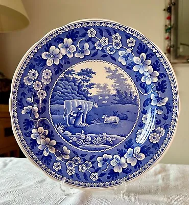 Buy Spode Blue Room Collection Traditions Series 'Milkmaid' Plate - 25.5 Cm • 12£