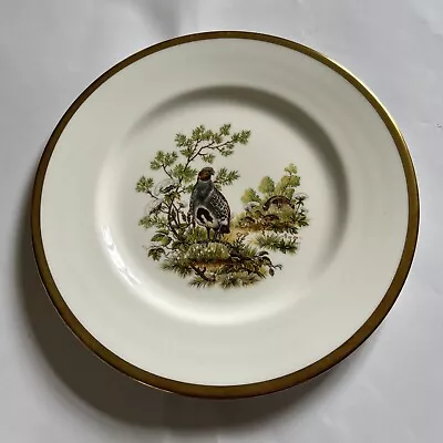 Buy Vintage Crown Staffordshire 'Birds Of The Field & Moorland' The Partridge Plate • 5.99£