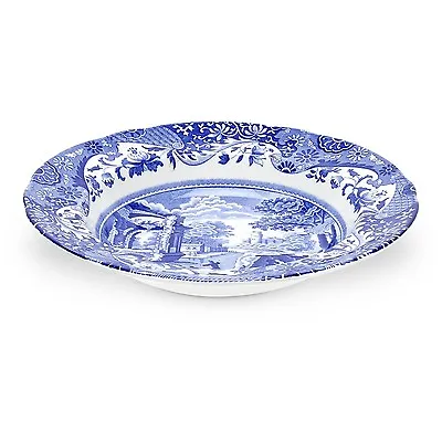 Buy Spode Blue Italian Soup Plate 23cm • 20£