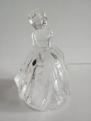 Buy Vintage RCR Lead Crystal Art Deco Style Lady Figurine /Ornament 14cm. • 6£