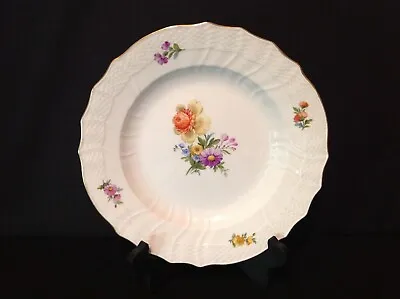 Buy Royal Copenhagen Saxon Flower One (1) Dinner Plate 1621 493 1st Quality Mult. • 104.27£