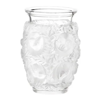 Buy Lalique Crystal Bagatelle Vase #1221900 Brand New In Box French Flowers F/sh  • 1,140.17£
