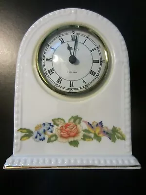 Buy Vintage Aynsley Fine Bone China Table Top Clock England 5.125  X  4  X 1.75 • 47.24£