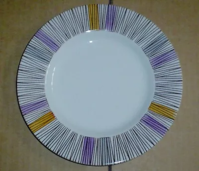 Buy Barratts Delphatic White Tableware Stripes Side Plate Vintage 1950's • 8.99£