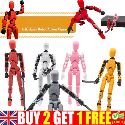 Buy T13 Action Figure, Titan 13 Action Figure, Robot Action Figure,3D Printed Action • 7.78£