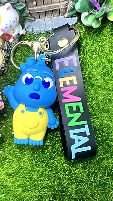 Buy Alan Wade Ripple Elemental Keychain Keyring Pendant Bag Charm Disney Blue • 9.99£