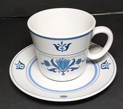 Buy NORITAKE JAPAN PROGRESSION CHINA 207729 BLUE HAVEN CUP & SAUCER 9004 Japan • 6.96£