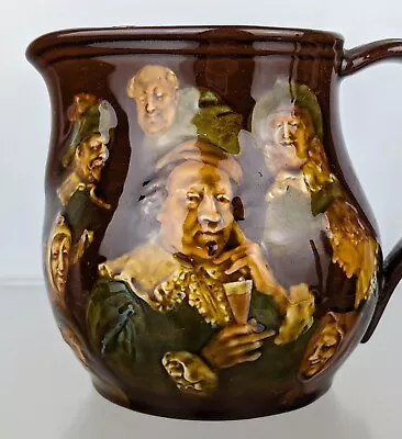 Buy Royal Doulton Kingsware Antique Pottery Memories Pitcher Jug Noke • 34.95£