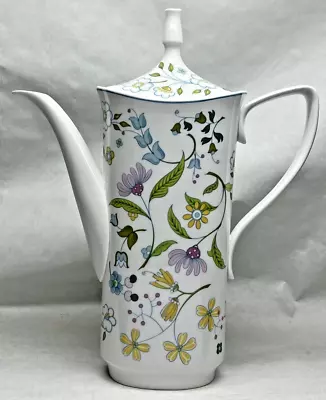 Buy Spode 'Afton' Y8212 Coffee Pot 11 Inches Tall Rare (appears Unused) Slight Ding! • 24.50£