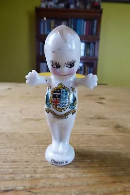 Buy Vintage Crested China 4.75  Kewpie Doll Willow Art China Ilfracombe Crest • 8£