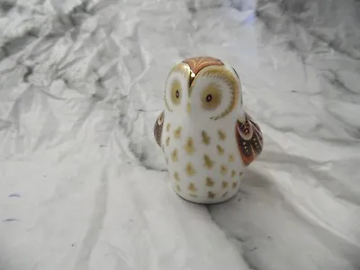 Buy Royal Crown Derby English Bone China Owlet 2007 Collector's Guild MMVIII 6.5cm • 34£
