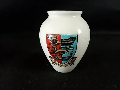 Buy Goss Crested China - HASTINGS Crest - Ostend Tobacco Jar - Goss. • 5£
