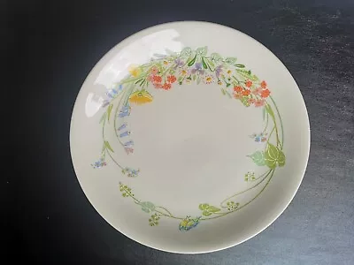 Buy Poole Pottery Ceramic Floral Design Serving Plate 21.7cm Diameter • 9.99£
