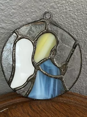 Buy Stained Glass Angel Suncatcher Ornament Light Catcher • 5.64£