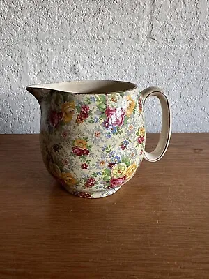 Buy Vintage Floral Porcelain Jug,  Lord Nelson Ware Made In England Rose Time • 20.86£