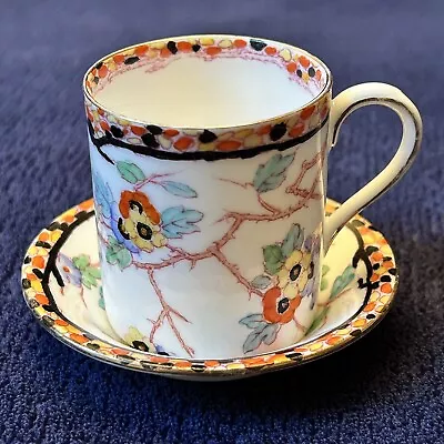 Buy Vintage 1920s Royal Doulton Art Nouveau Coffee Can Cup Demitasse  Spring  H3904 • 28£