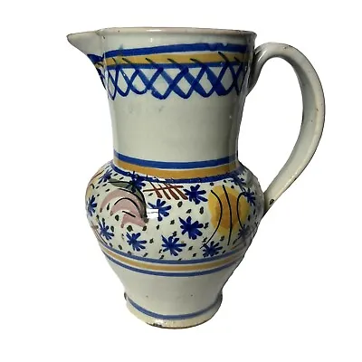 Buy Vintage Moroccan Hand Painted Decorative Jug A/F • 18£