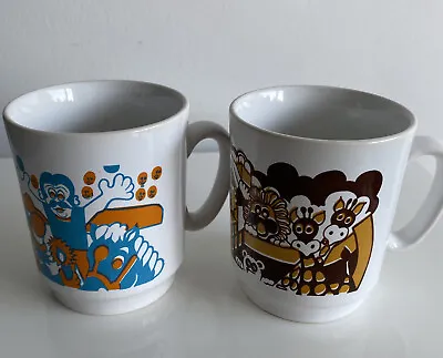 Buy 2 Vintage Collectable China Cup  Child Cup/mug Retro Styling Film /TV Props • 5.99£
