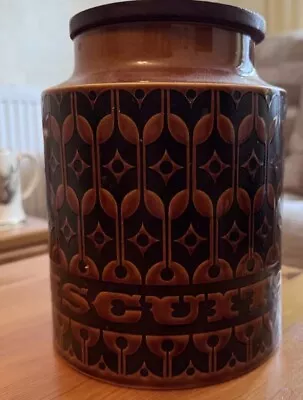 Buy Vintage Hornsea Heirloom Biscults Storage Jar • 5£