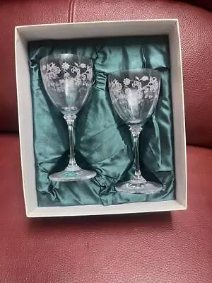 Buy Royal Doulton Minton Champagne Glass Pair Set • 96.84£