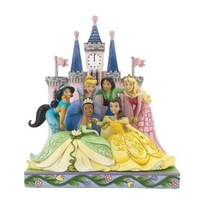 Buy Disney Traditions 6013075 Princess Group Castle Figurine New & Boxed • 136£