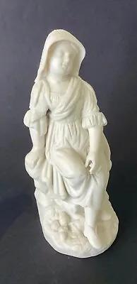 Buy Antique W.h. Goss Parian Ware “young Girl Figurine” • 58£
