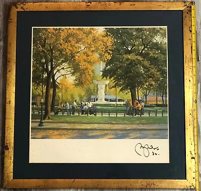 Buy Signed Lithograph Original Art Artist Limited Print Contemporary 1986 Framed • 290.87£