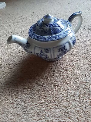 Buy James Sadler 'Afternoon Tea Small Teapot Collectable Blue White VGC • 19.80£