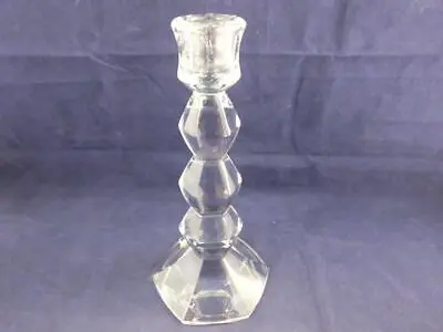 Buy Wedgwood Vera Wang Orient Design Crystal Glass 7.5 Inch Candlestick. • 34.96£