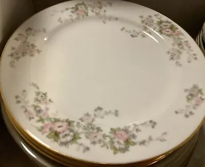 Buy Rose China Occupied Japan 3 Japanese Roses 10  Gold-trimmed Dinner Plates • 16.90£