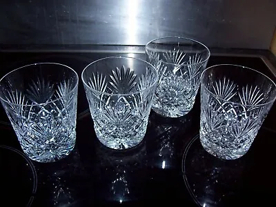 Buy 3 X  Royal Doulton Crystal Juno 3.5  Whisky Spirits Glasses Tumblers • 41.99£