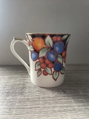 Buy Queens Fine Bone China Covent Garden Mug - Crownford Product - Fruit Flowers  • 9.99£