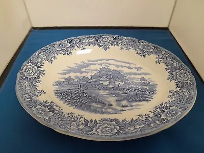 Buy English Village By Salem China Co Old Staffordshire Oval Serving Platter • 14£