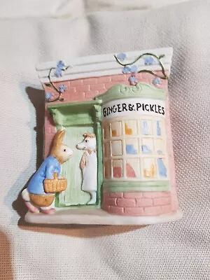Buy Mint Cond Schmid Beatrix Potter Ceramic 1990 Ginger & Pickles - CJD • 16.95£